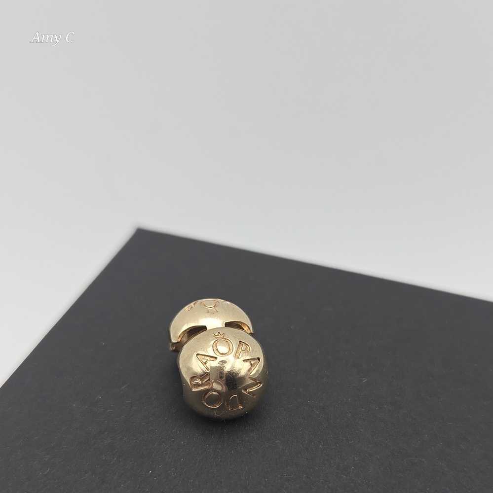 Pandora Gold Charm Bead - Picture 2 of 5